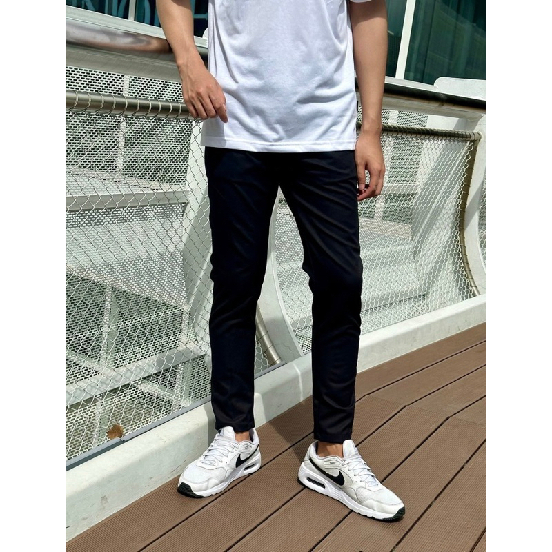 กางเกงขายาว ทรงกระบอกเล็ก เนื้อผ้าไม่ยับง่าย ผ้ายืดใส่บาย ตัดเย็บโดยคนไทย ราคา ถูกที่สุด ดีลบีเคเค แกลเลอรีภาพที่ 9