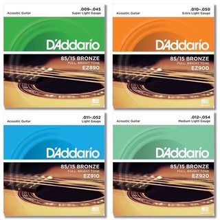 D'addario สายกีตาร์โปร่ง เบอร์ 9-12 EZ-890 EZ-900 EZ-910 EZ-920🔥พร้อมส่ง🚚ส่งเร็ว