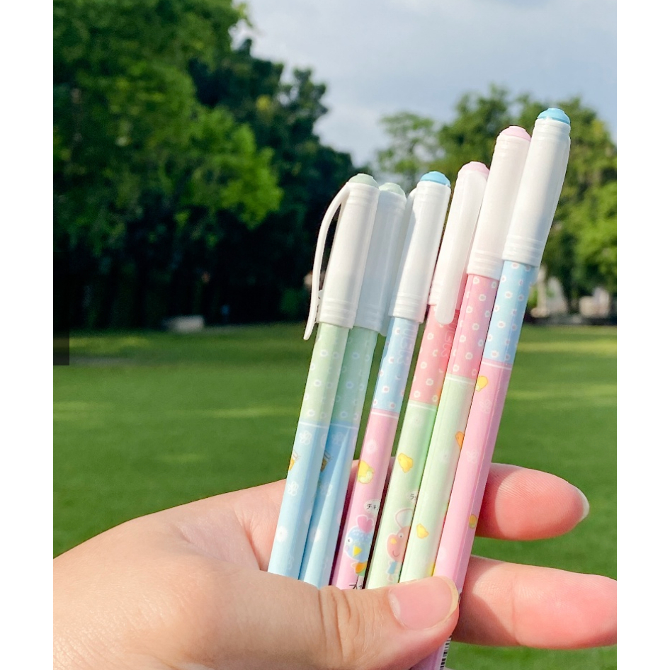 ปากกาลูกลื่น ควอนตั้ม GEL PEN quantum TIER FANCY ของแท้ หมึกน้ำเงิน เขียนลื่น ขนาดหัว 0.5MM อุปกรณ์ก
