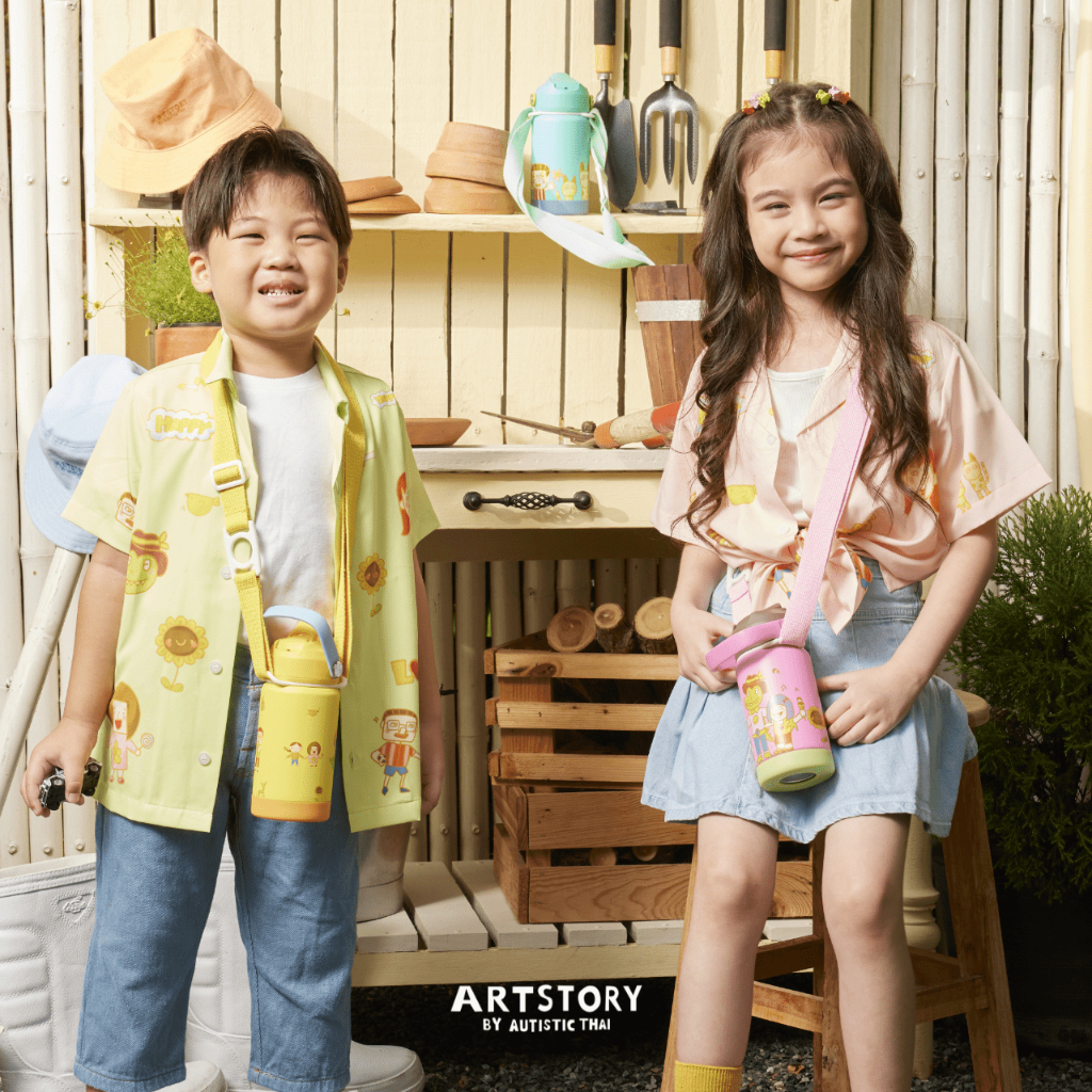 เสื้อเชิ้ตฮาวายคอปก แขนสั้น (สำหรับเด็ก)