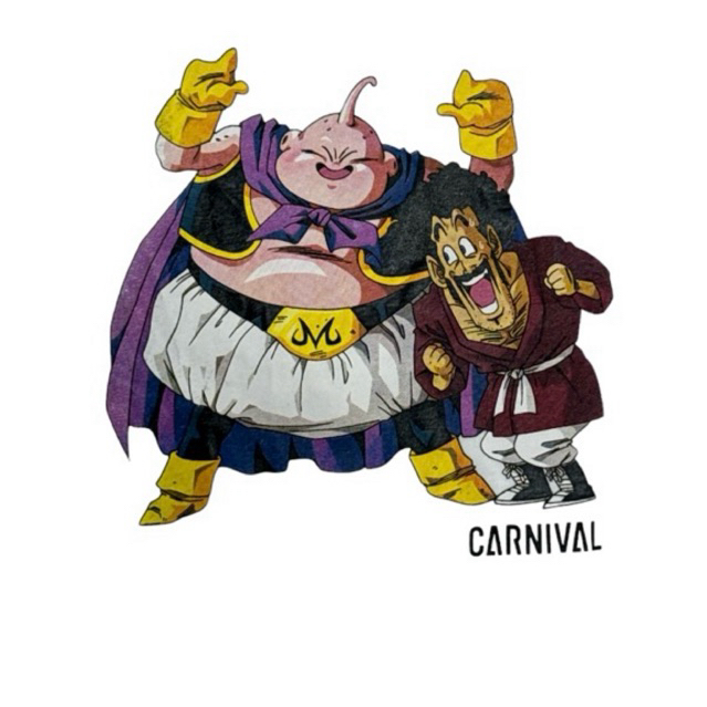เสื้อ Carnival x Dragonball Z (Buu&Satan) มือ2 💯