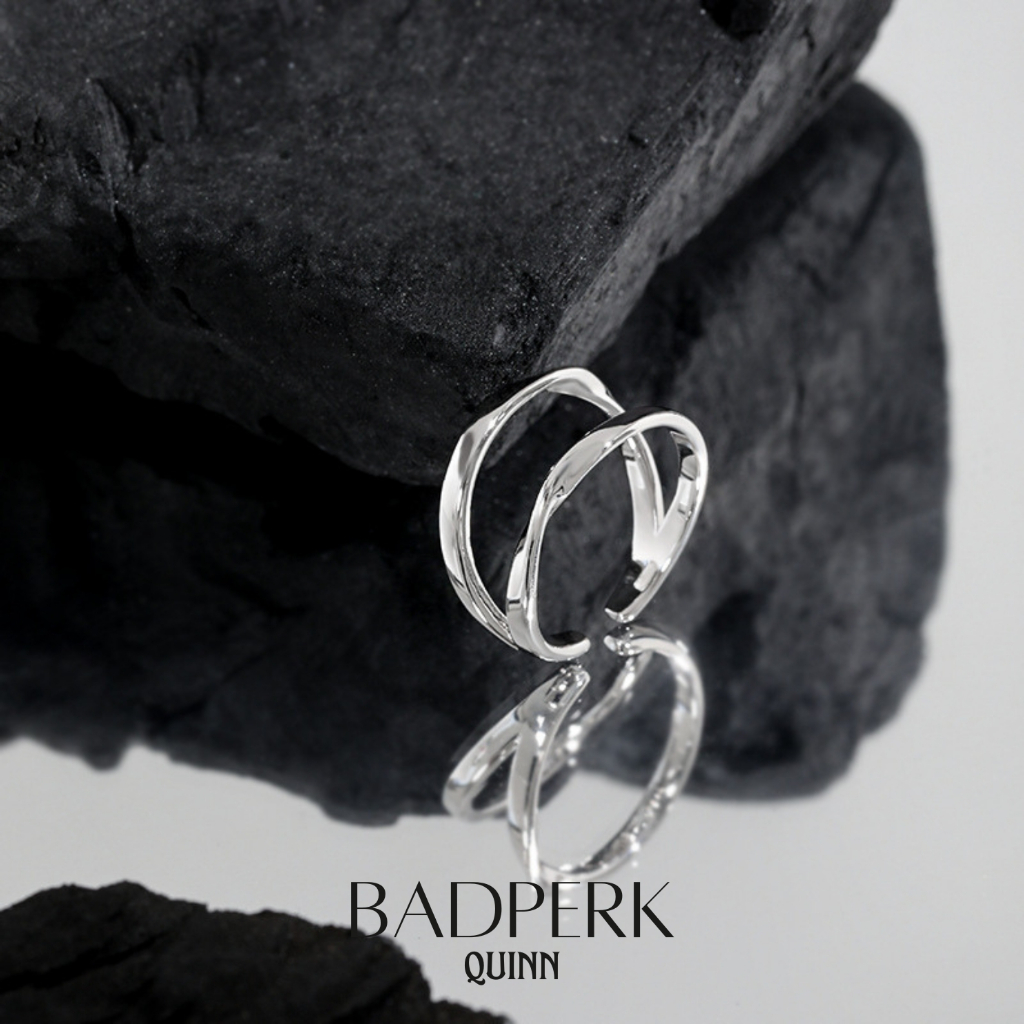 แหวนรุ่น "Quinn" Free-size ring (unisex)