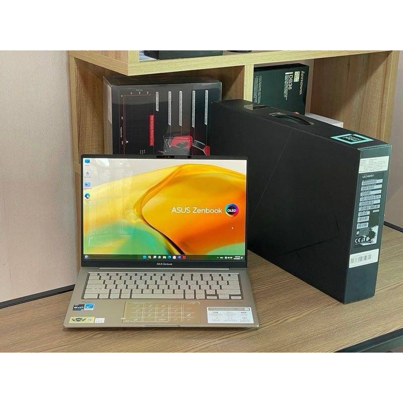 Asus Zenbook 14X OLED UX3404VA i5-13500H SSD512GB RAM16GB DDR 5 OLED 2K สินค้าตัวโชว์มีประกันศูนย์