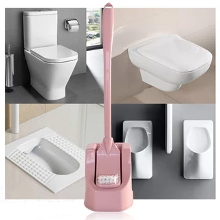 Timeless -Home แปรงขัดห้องน้ำ แปรงขัดส้วมล้างชักโครก 2 ด้าน อุปกรณ์ทำความสะอาดบ้าน Toilet Brush พร้อมส่ง A261