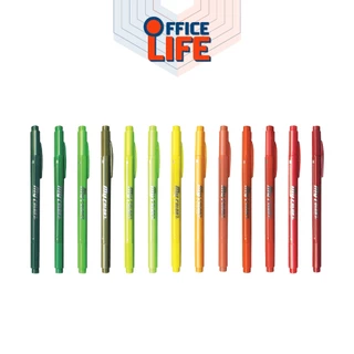 DONG-A (ดองอา) My Color ปากกาสี ปากกา มายคัลเลอร์ 2 TWIN-TIP สองหัวในด้ามเดียว ( 1 ด้าม )