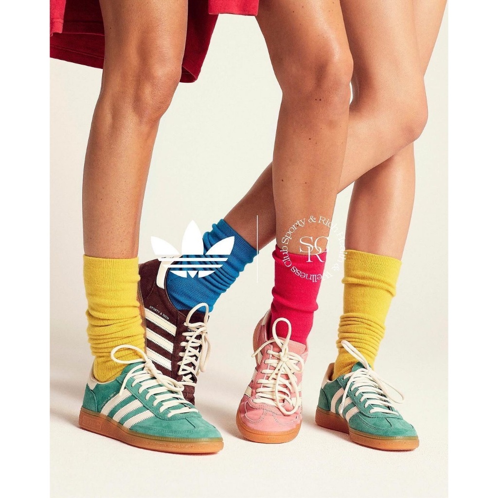 (พร้อมส่ง ของแท้ 100%) ‎⋆౨ৎ˚⟡˖࣪ Adidas x Sporty and rich spezial handball ค่า ྀི รุ่นนี้พื้นนิ่มน้า