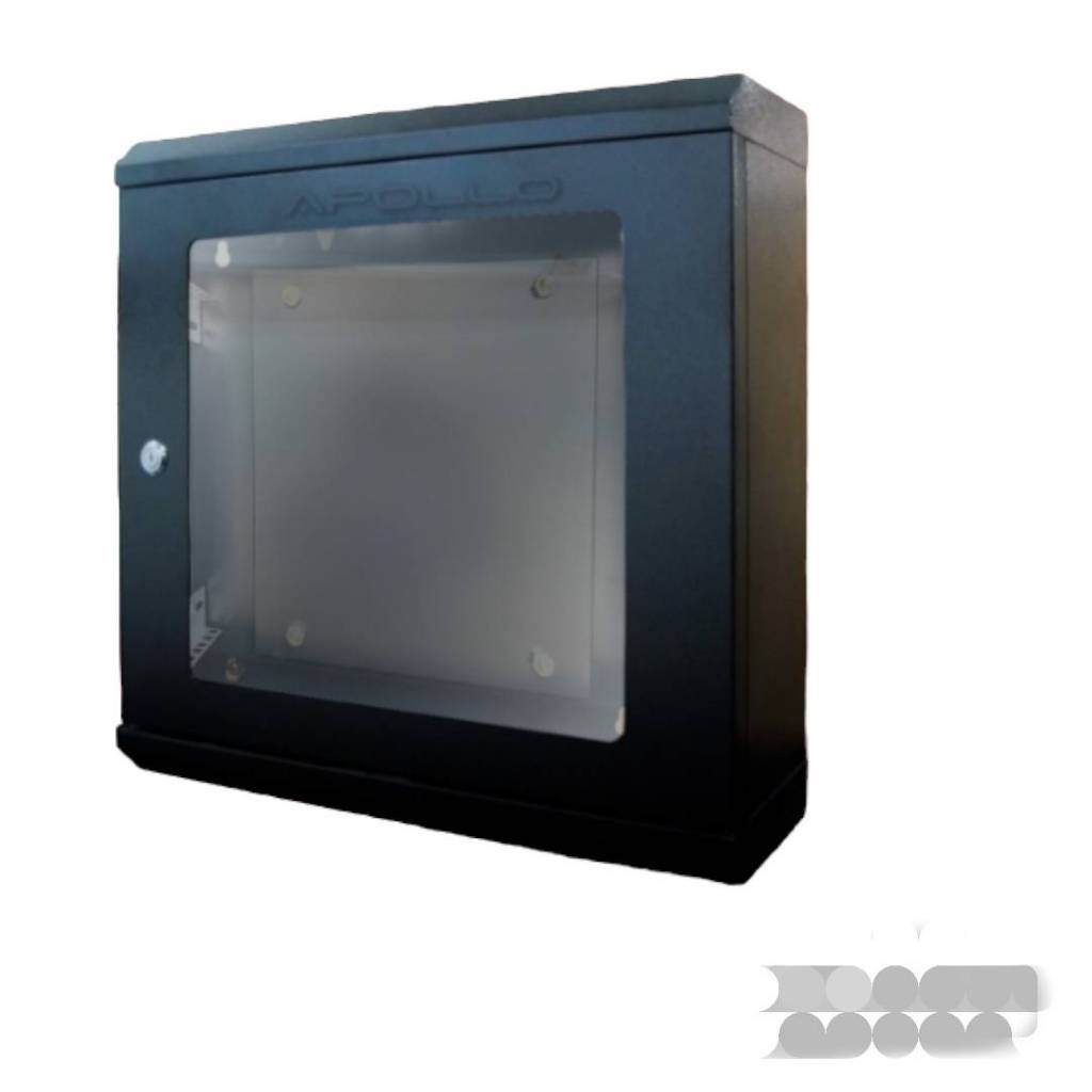 ตู้RACK NETWORK CABINET  รุ่นACR-2U-S สีดำ ยี่ห้อ APOLLO