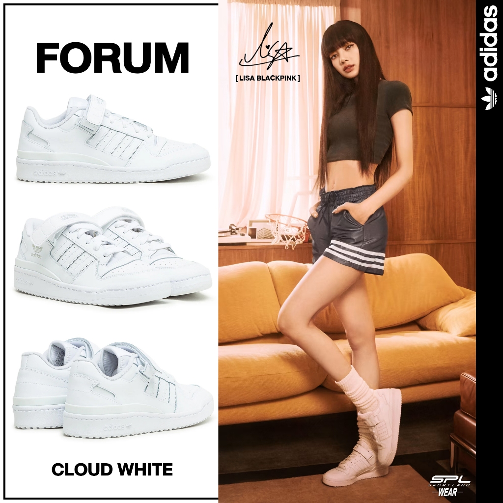 Adidas อาดิดาส รองเท้าผ้าใบ รองเท้าสีขาว OG M Forum Low Triple White FY7755 (3600)
