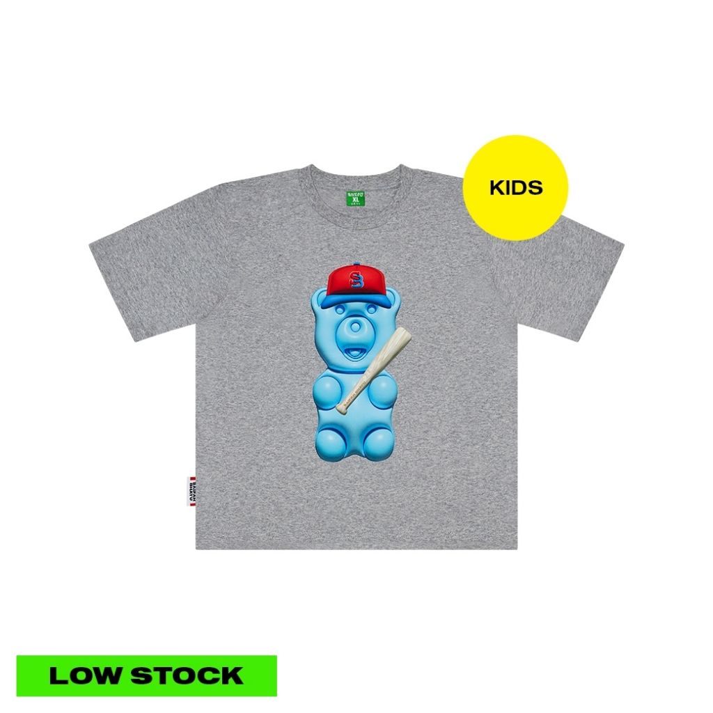 (DROP 7) BASEBALL BEAR TEE (KIDS)