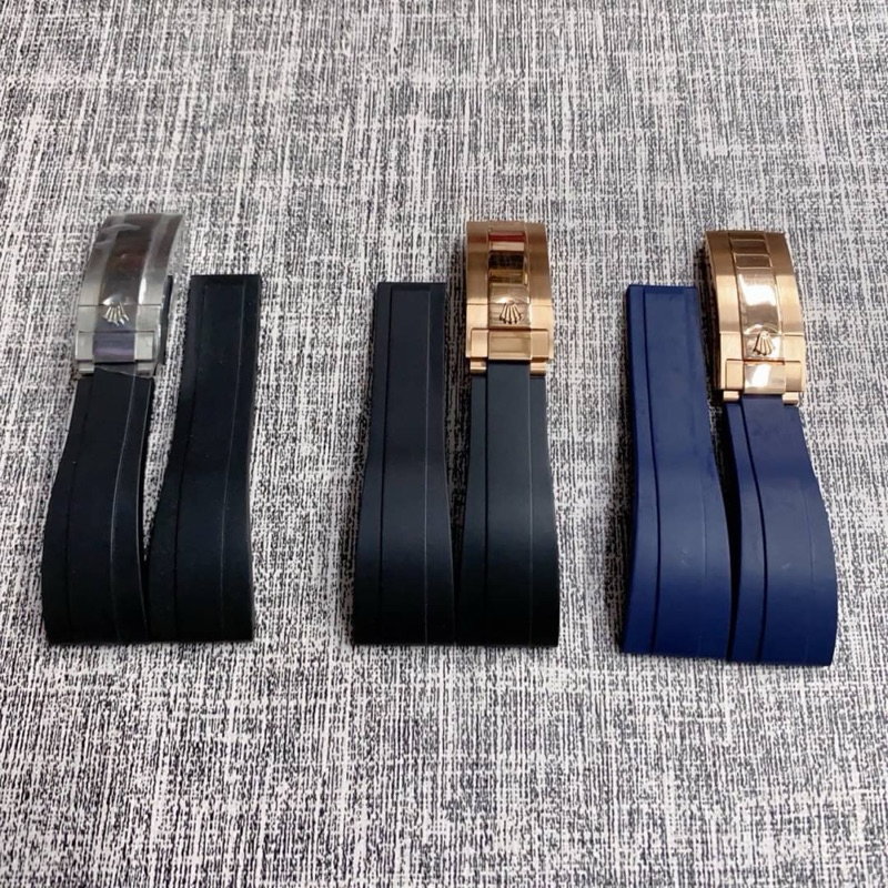 สายนาฬิกา สายยางสำรองนาฬิกา Rolex ขนาด 40 mm