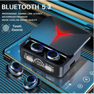 หูฟังบลูทูธTWS รุ่น M90 Pro บลูทูธ5.3 TWS หูฟังไร้สาย IPX6 กันน้ำ หูฟังสเตอริโอ หูฟังลดเสียงรบกวน ไมโครโฟน HD คู่