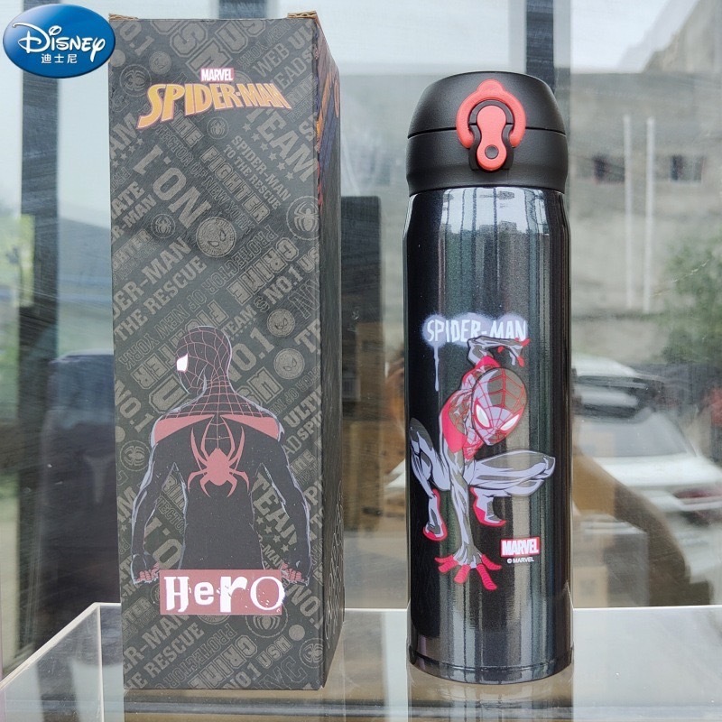 กระติกน้ําร้อน Disneyของแท้  ลายการ์ตูนดิสนีย์ ขนาด500ml สําหรับเด็ก