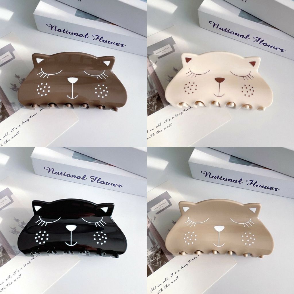 [พร้อมส่ง] กิ๊บหนีบผมหางม้า สัตว์น้อยน่ารัก หลากสี ขนาด 10.5 cm. Biangels