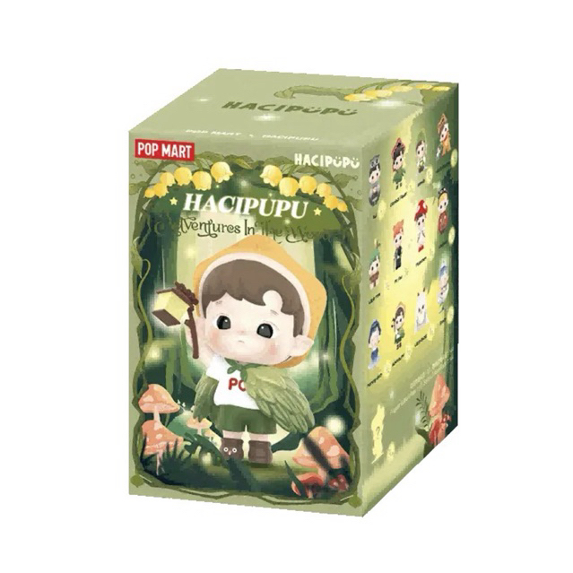 (Live/วีดิโอลด100฿) กล่องสุ่ม HACIPUPU Adventures In The Woods Series Figures : POP MART