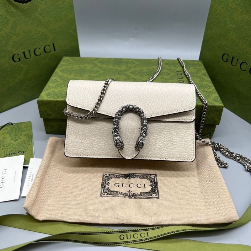 New Gucci DIONYSUS GG SUPREME SUPER MINI BAG งาน เทพ Vip*