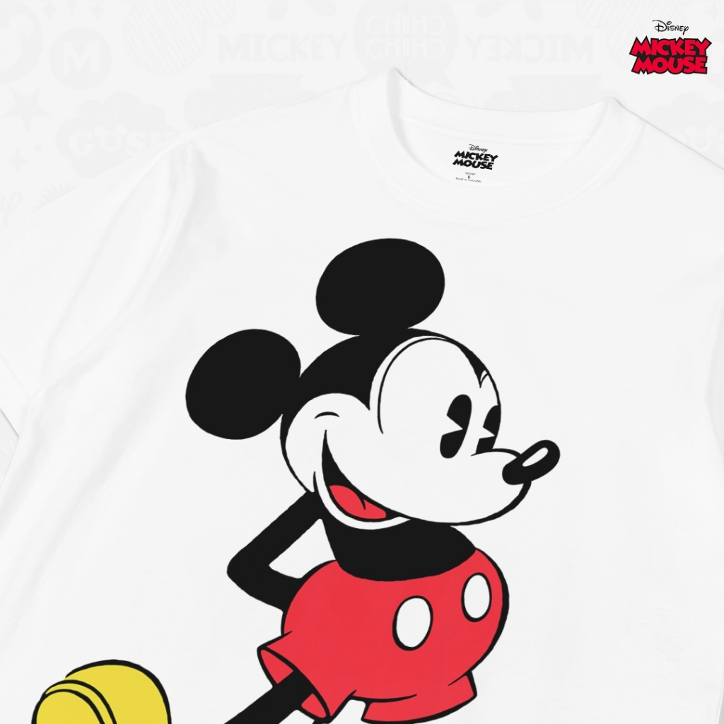 Power 7 Shop เสื้อยืดการ์ตูน มิกกี้เมาส์ ลิขสิทธ์แท้ DISNEY (MKX-187) — صورة 3