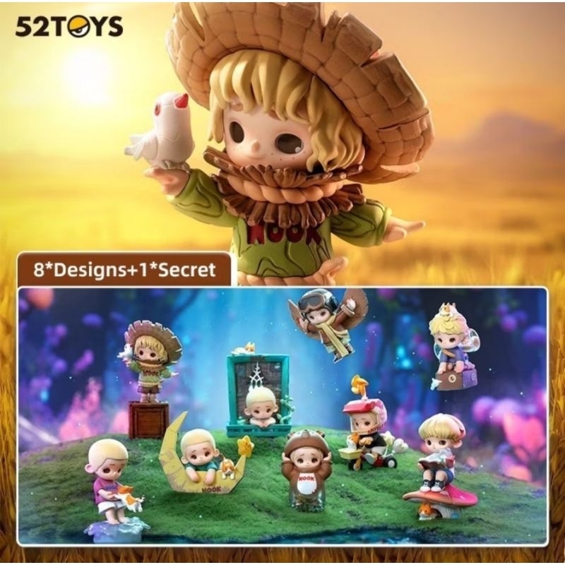 ⭐พร้อมส่ง⭐ 52TOYS - Nook - Little World (Art Toy/Designer Toy/Blind Box)