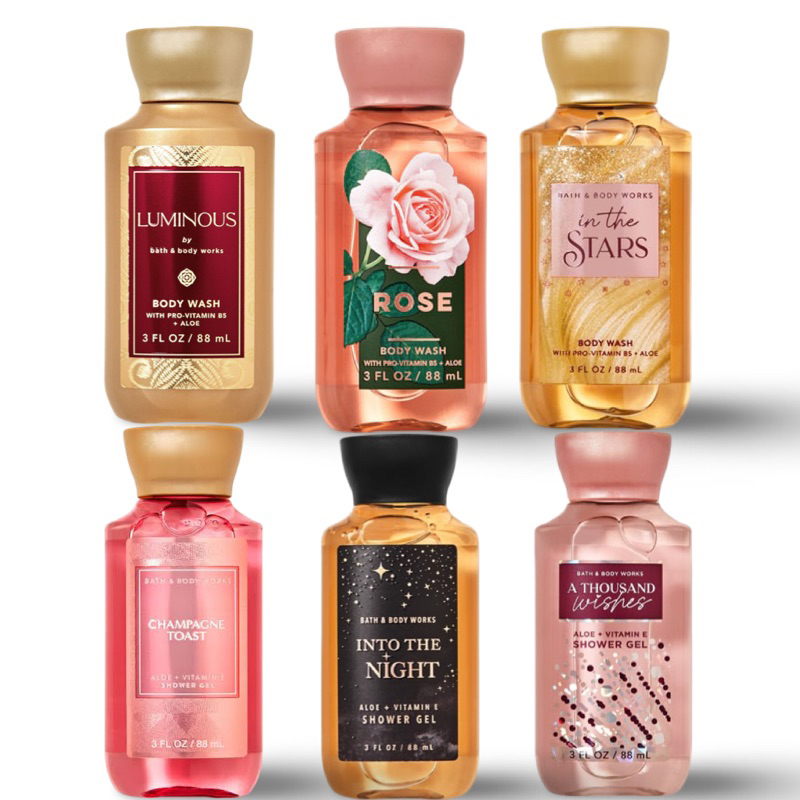 Bath&BodyWorks shower gel 88ml เจลอาบน้ำผสมน้ำหอมขนาดพกพา88มล.