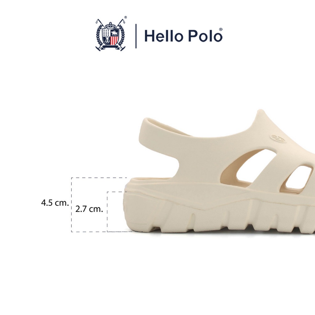 Hello Polo รุ่น HP8035 รองเท้าแตะพื้นนิ่มสำหรับผู้ชายและผู้หญิง รองเท้ารัดส้น Size 36-45