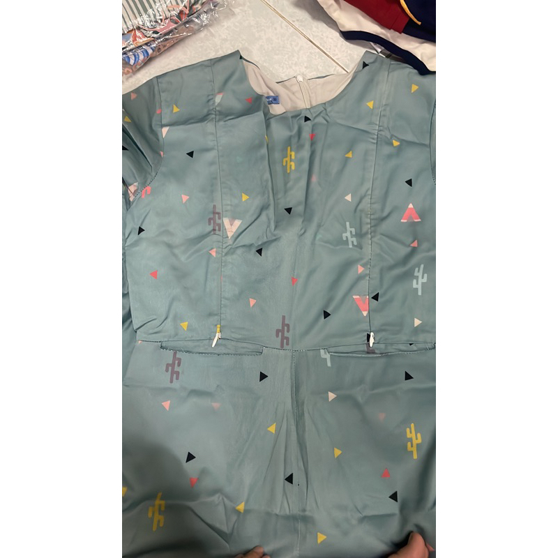 mamong จั้มเขียวขายาวให้นม