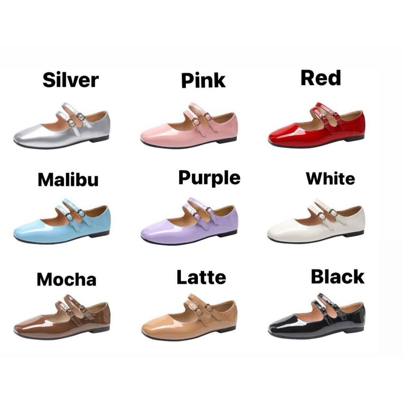 Lollipop Marry Jane Ballet Flat รองเท้าคัชชูสุดคิ้ว
