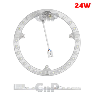 Panasonic แผ่นชิพโคมไฟเพดาน แผงไฟเพดาน แผงไฟแม่เหล็ก LED 24W 36W พานาโซนิค รุ่น NNV9016_CE1A (ใช้แทนหลอดนีออนกลม 32W)