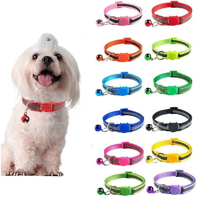 Boqi Factory ปลอกคอสัตว์เลี้ยง ปลอกคอหมา ปลอกคอแมว มีสีเทาสะท้อนแสง Cat collor01 - รูปที่ 6