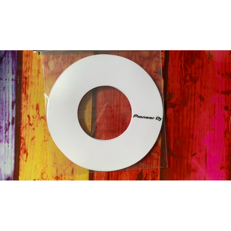 สติกเกอร์สีขาว "Size "M" 1ชุดมี 2 ชิ้น สำหรับ ddj sr1,2 ddj rr ddj sx1,2,3 ddj 800 xdj-rx2 xdj-rx3