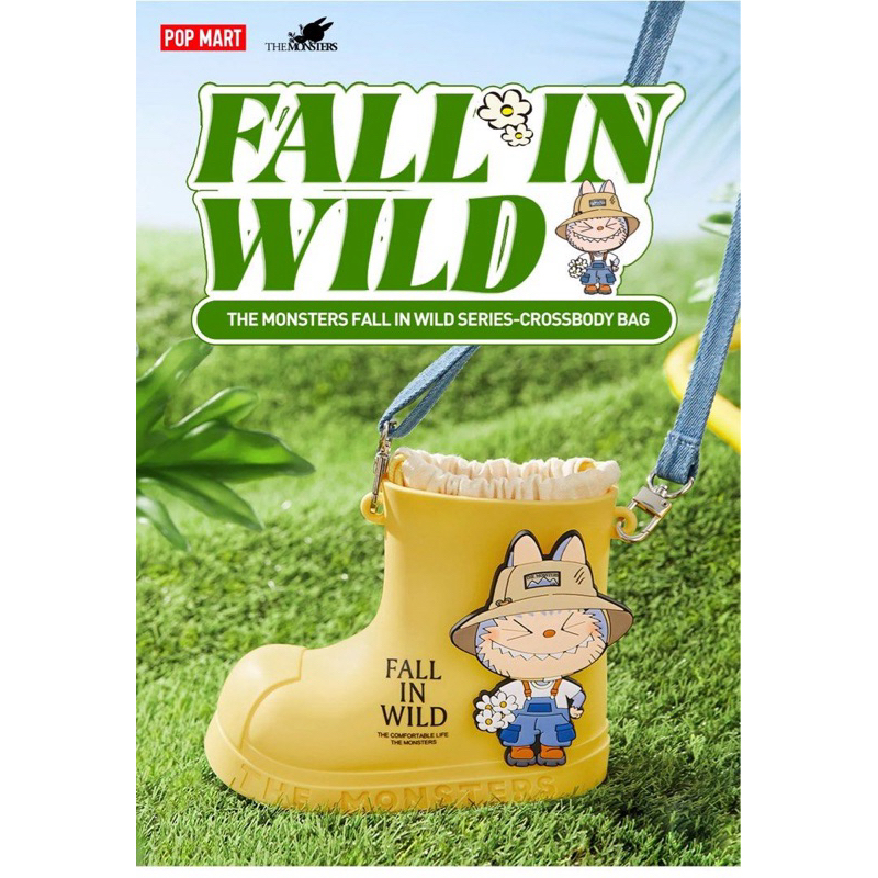✅ของแท้✅ กระเป๋ารองเท้าบูทลาบูบู้ The Monster Fall in wild crossbody bag พร้อมส่ง