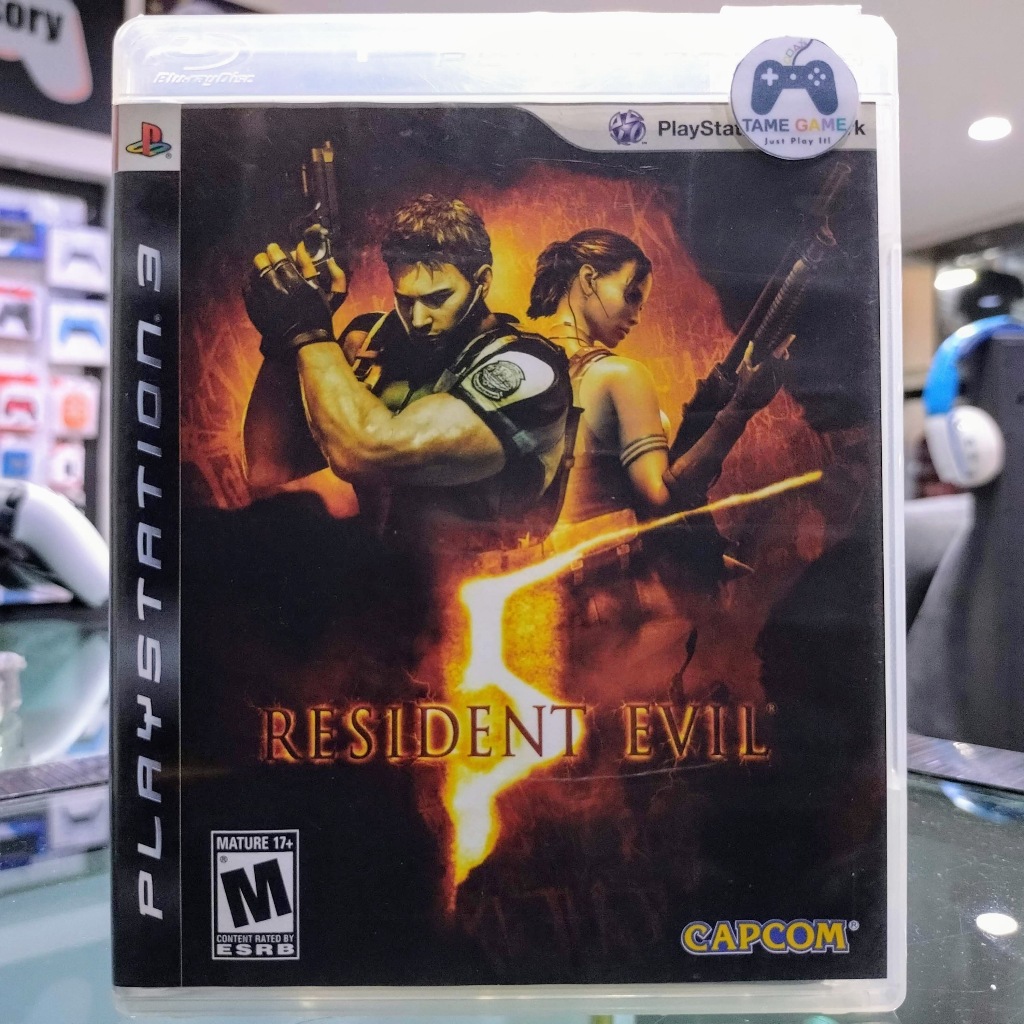 (ภาษาอังกฤษ) มือ2 PS3 Resident Evil 5 เกมPS3 แผ่นPS3 มือสอง (เล่น2คนได้ Biohazard 5 RE5)