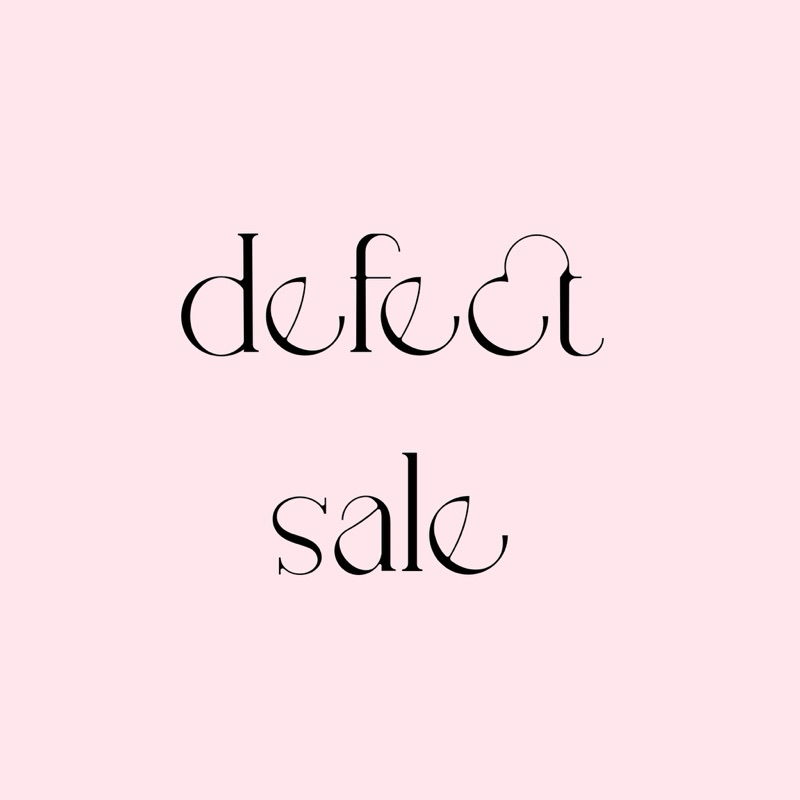 winterrrwisteria | defect sale makeup pouch กระเป๋าเครื่องสำอาง