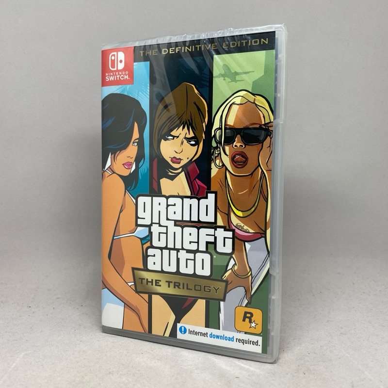 (New)(มือ1) GTA Grand Theft Auto: The Trilogy DEFINITIVE Edition | Nintendo Switch | USA | English |