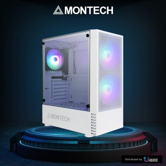 467.CASE MONTECH X2 MESH WHITE