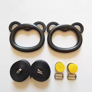 ห่วงยิมนาสติก Kid Gymnastic Rings ยาว2เมตร ไม่ลื่น ทนทาน อุปกรณ์ออกกำลังกายสำหรับเด็ก