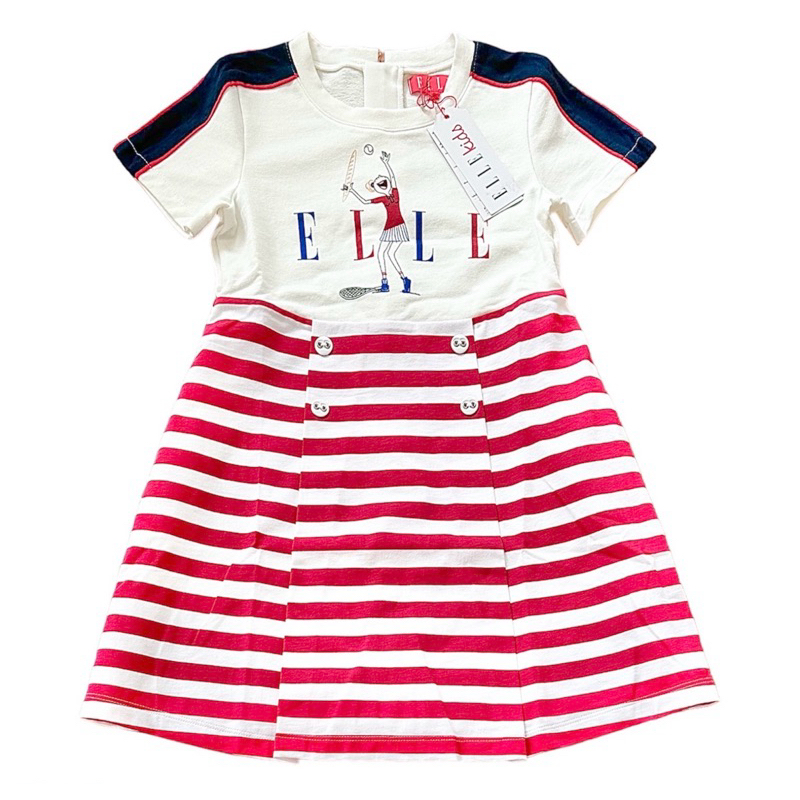 Elle New Collection เดรสแอล ชุดกระโปรง ลูกสาว สำหรับเด็กอายุ 4ปี-8ปีขึ้นไป