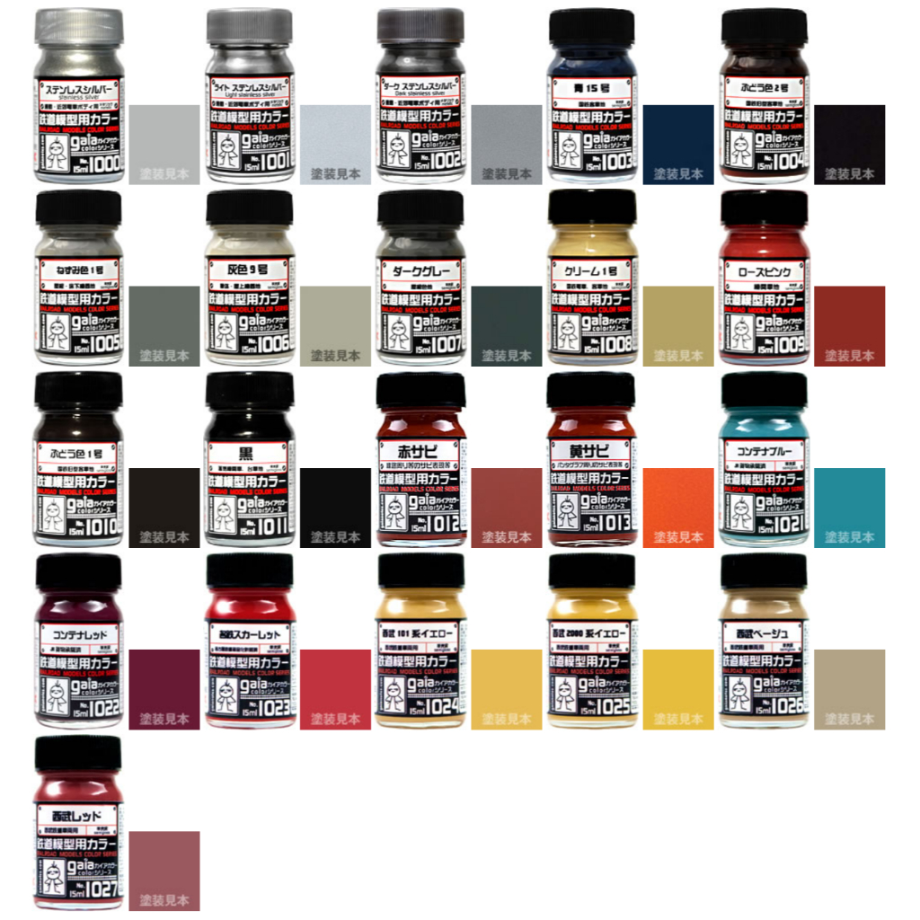 Gaianotes Color for Railway Model Series