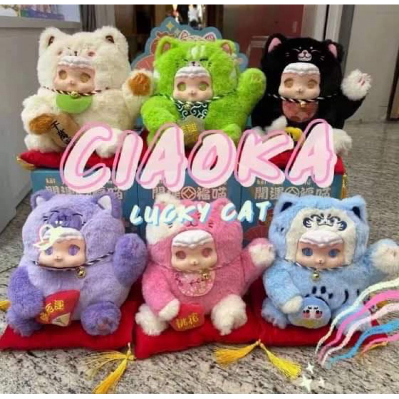 🌟 พร้อมส่ง🌟 น้องแมว นำโชค CIAOKA