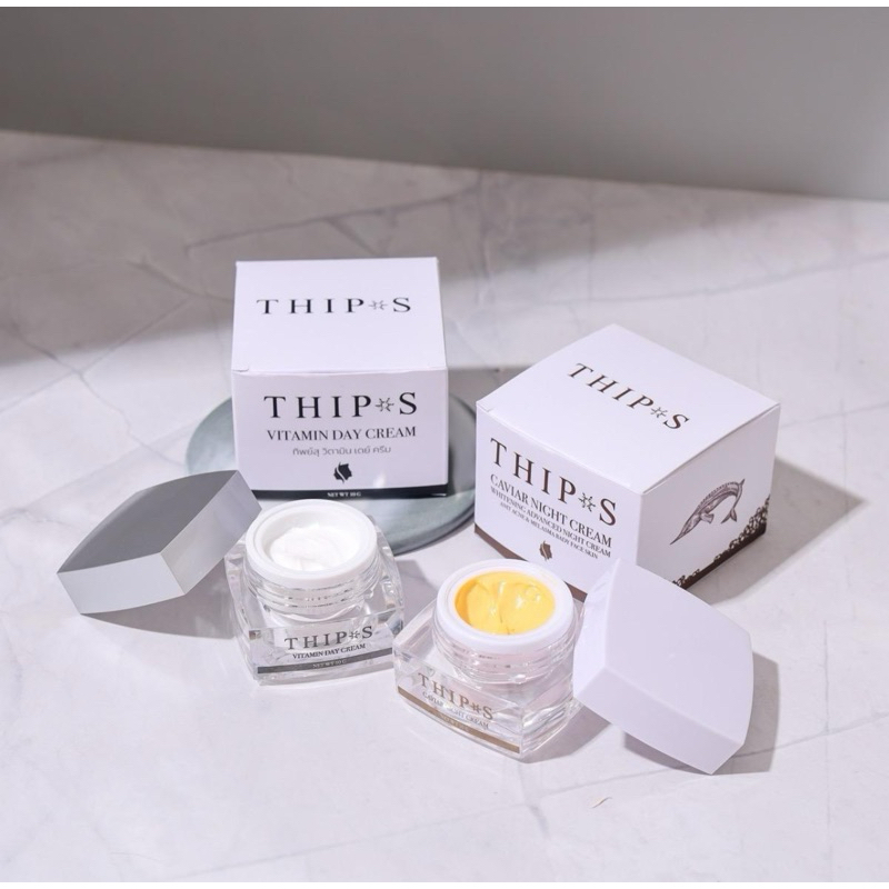 เซ็ททิพย์สุ(กลางคืน-กลางวัน)ขนาด10g THIPS ครีมบำรุงผิวหน้า