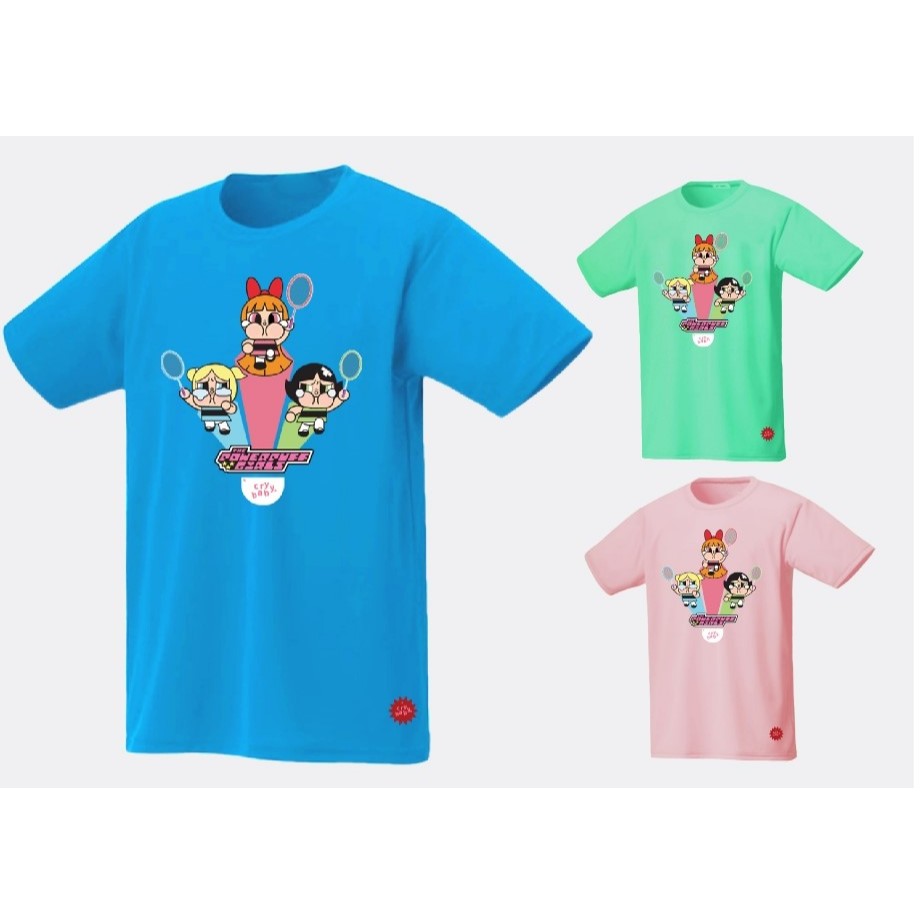 เสื้อกีฬารูป Powerpuff girls x Cry baby