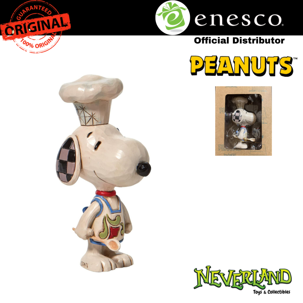 Enesco Peanuts Snoopy Chef Mini Figurine by Jim Shore
