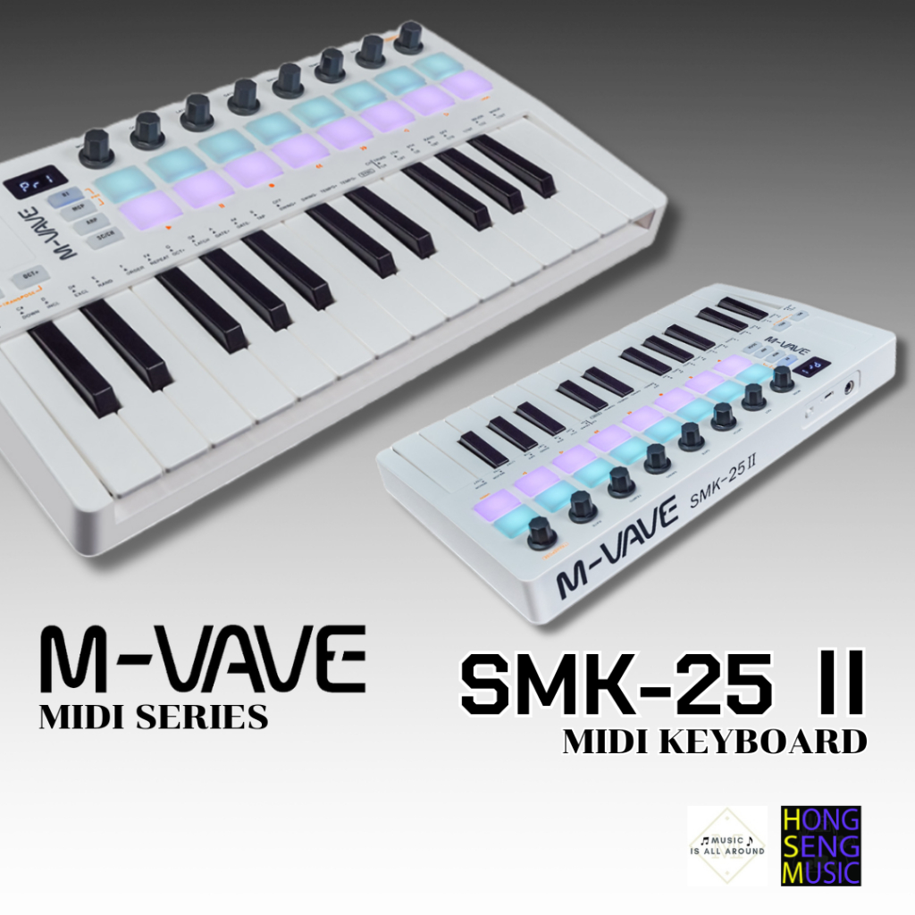 M-VAVE MIDI SERIES รุ่น SMK-25II MIDI KEYBOARD