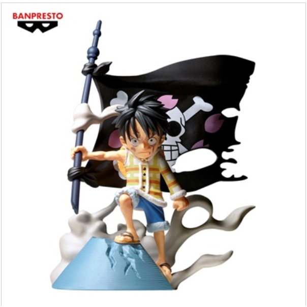 Bandai(บันได) BANPRESTO ONE PIECE WORLD COLLECTABLE FIGURE LOG STORIES-MONKEY.D.LUFFY-