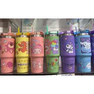 แก้วน้ำเยติกเก็บความเย็นลายการ์ตูน  สแตนเลส304 ขนาด890ML