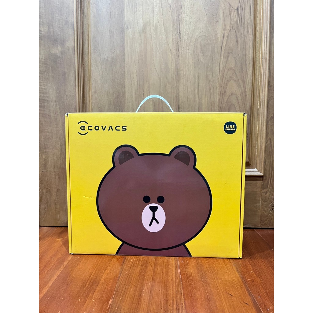 Ecovacs หุ่นยนต์ดูดฝุ่น Deebot U3 Line Friends Brown Edition