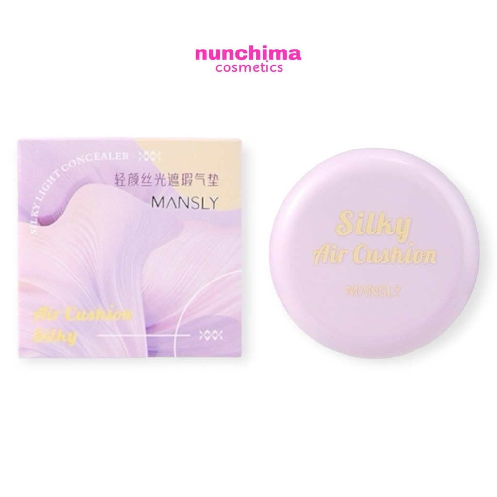 M-876 Mansly Silky Air Cushion แป้งคุชชั่น เบลอผิว ปรับสภาพผิว