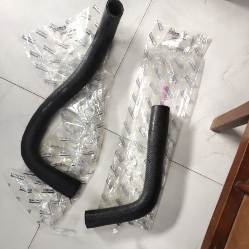 ท่อยางหม้อน้ำบน+ล่าง สําหรับ Nissan Big-M BDI/TD25/27, BD25 ฝาแดง, ฝาขาว