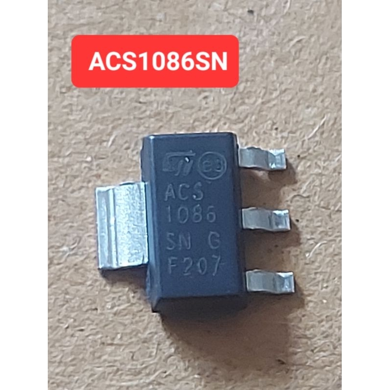 ACS1086SN (Triac) (0.8Amp/600Volt)(ใช้ในเครื่องซักผ้า)