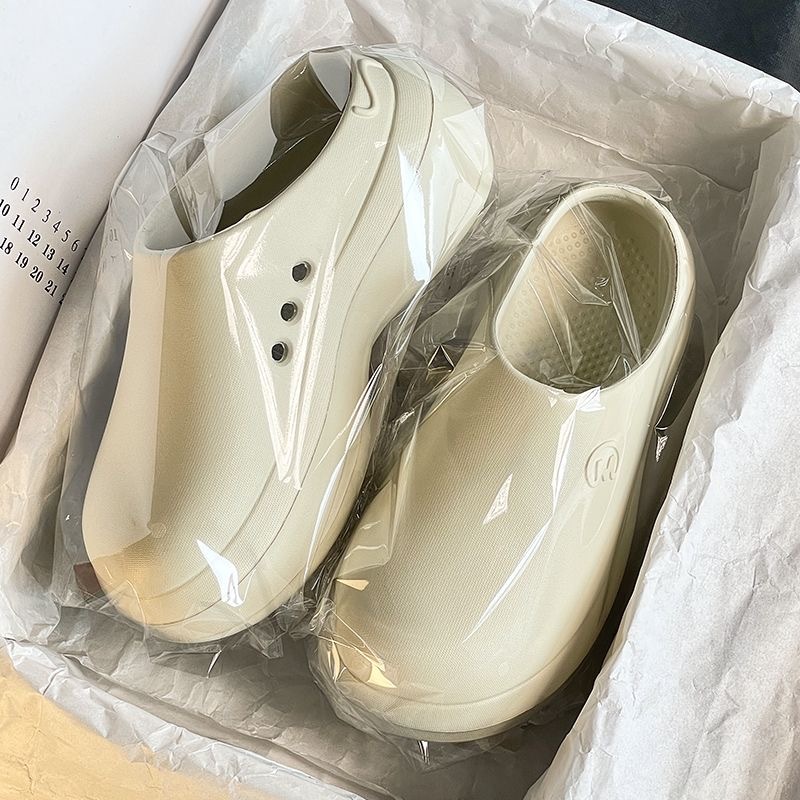 TIKP รองเท้าแตะผู้หญิง รองเท้าหัวโตแฟชั่น พื้นหนา นุ่ม กันลื่น เหมาะกับฤดู เพิ่มความสูง