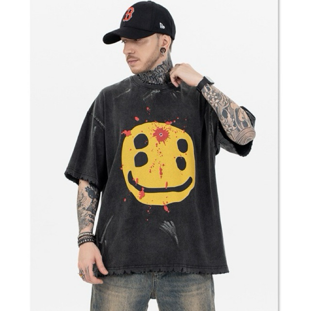 เสื้อยืดผู้ชายโอเวอร์ไซส์ head shot
