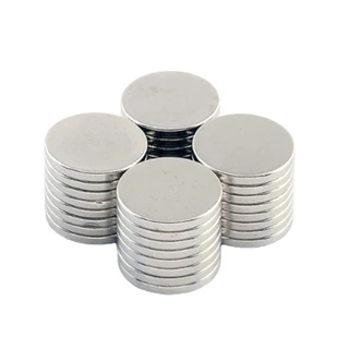 แม่เหล็กแรงสูง กลมแบน ขนาด 30 mm. แม่เหล็ก Neodymium มี 3 ขนาด ( 1 ชิ้น )